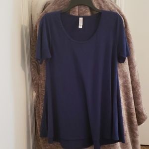 Lularoe Navy Perfect Tee size XS